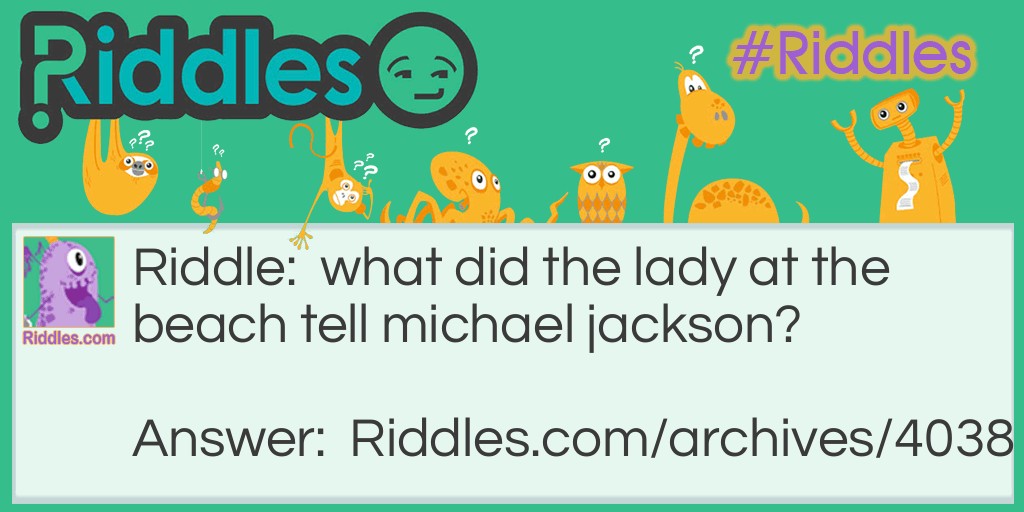 michael jackson Riddle Meme.