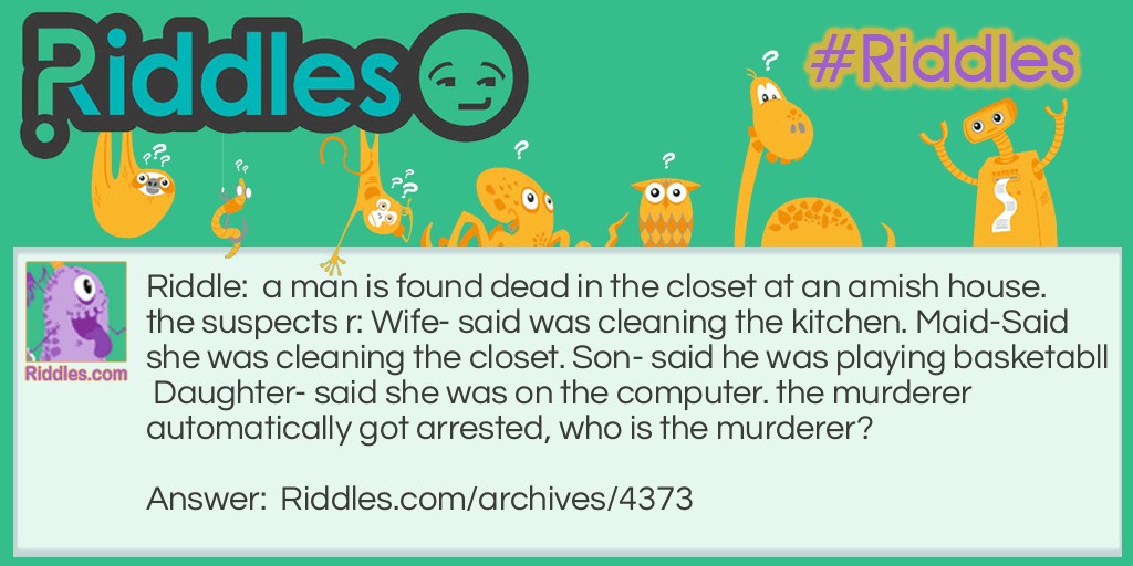 Mystery Murder Riddle Meme.