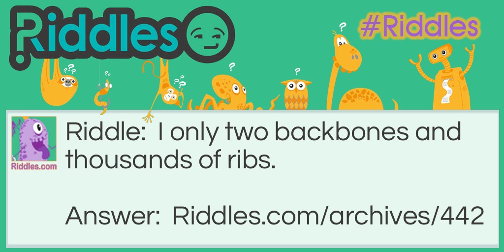 Thousands of Ribs Riddle Meme.