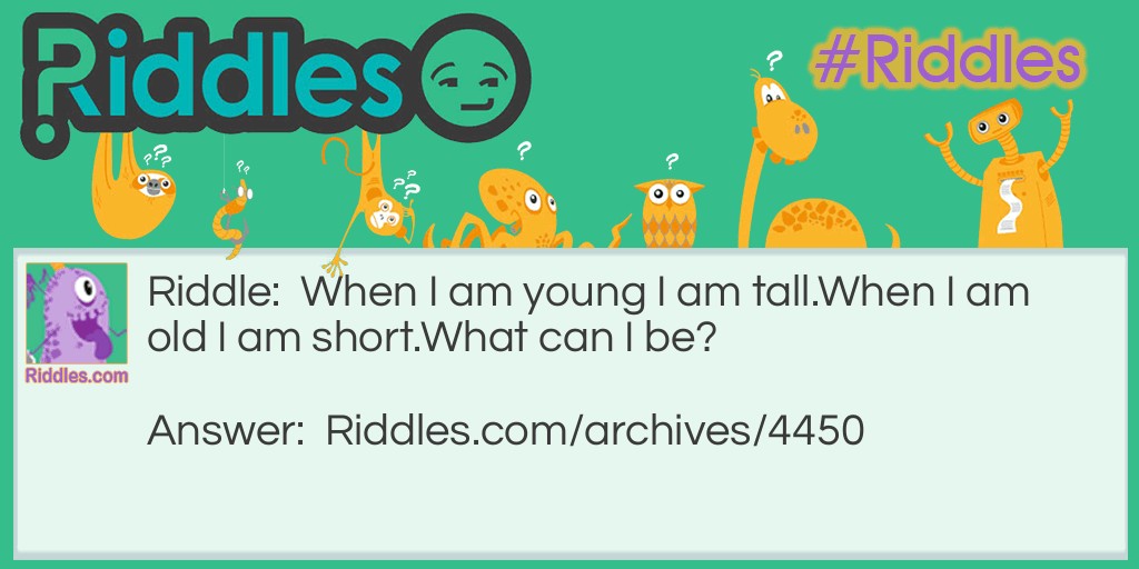 I'm tall when young Riddle Meme.