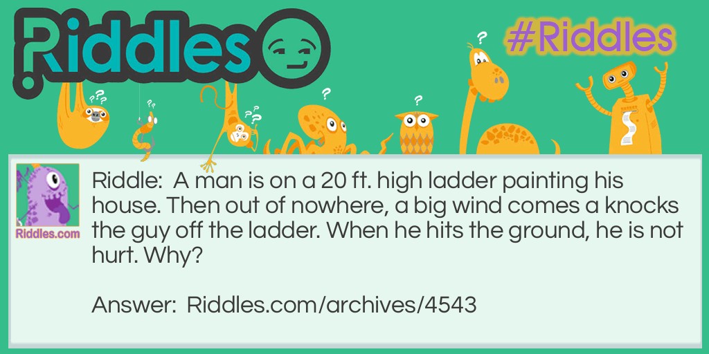 20 ft High Riddle Meme.