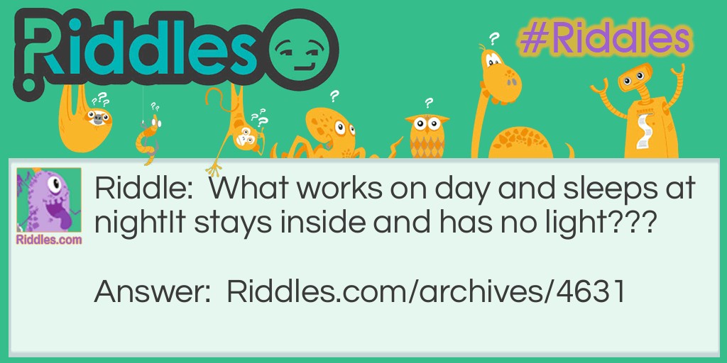                                                      Night-Light Riddle Meme.