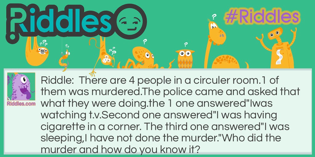 Murder Mystery Riddle Meme.