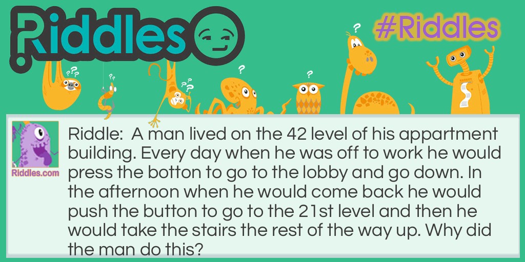 Stairs Riddle Meme.