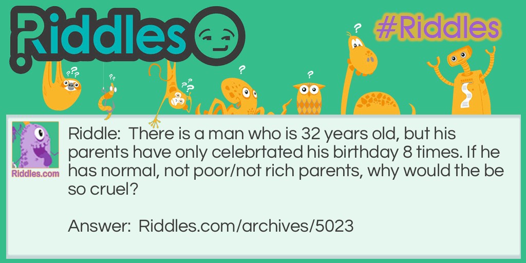 8 or 32? Riddle Meme.