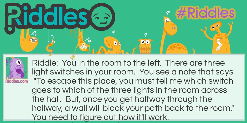 Room Riddle Meme.