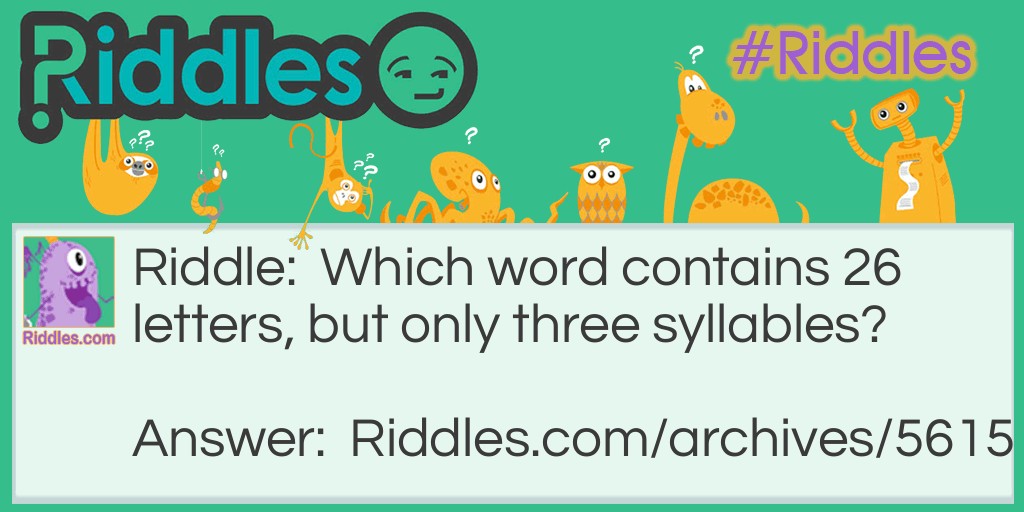 Which Word? Riddle Meme.