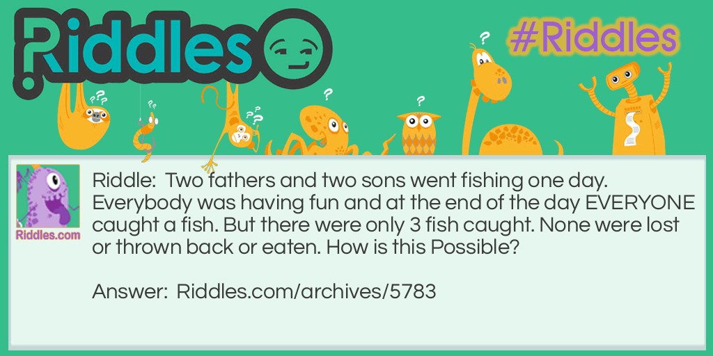 Fishing Riddle Meme.
