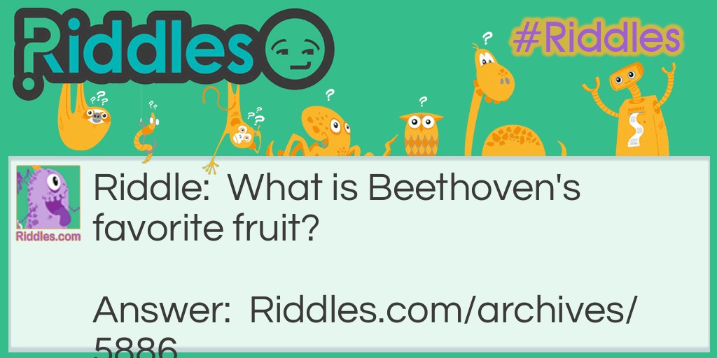Fruity Fun Riddle Meme.