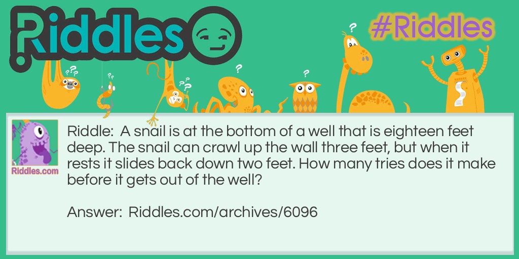 The Snail Riddle Meme.