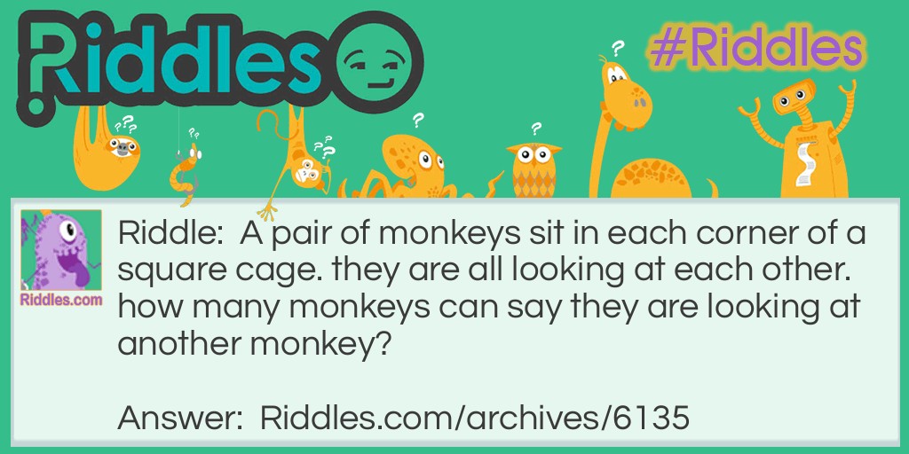 Monkeys Riddle Meme.