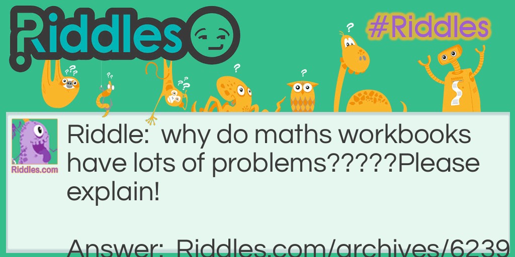 problems Riddle Meme.