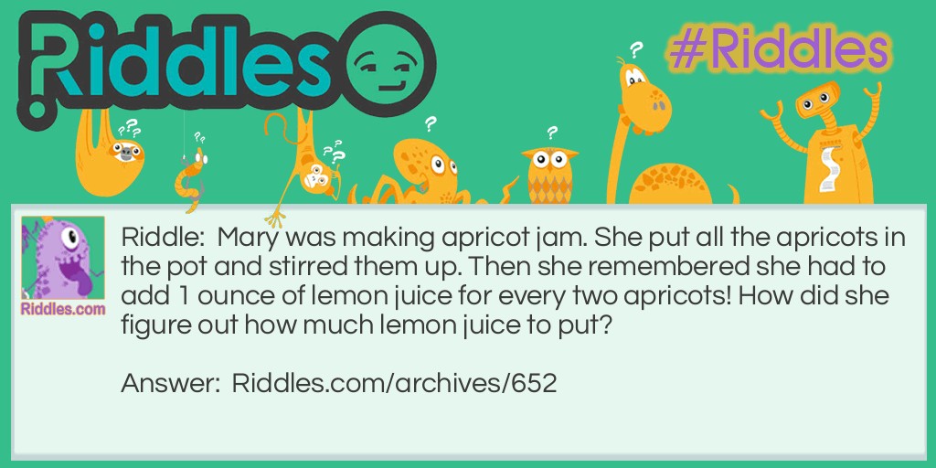 Apricot Jam Riddle Meme.