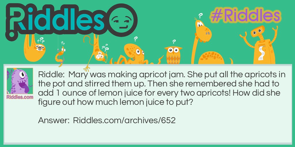 Apricot Jam Riddle Meme.