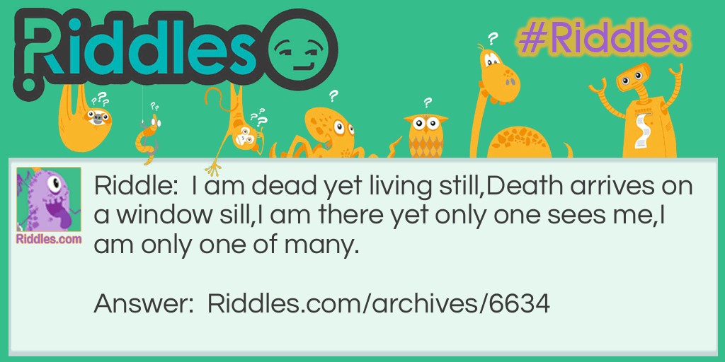 Death Riddle Meme.