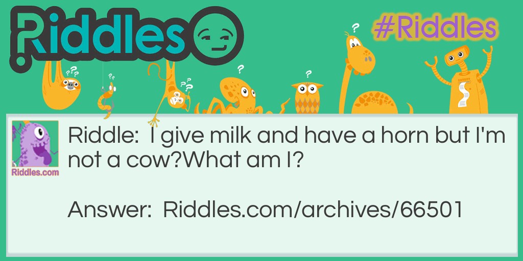  Moooo says the cow   Riddle Meme.