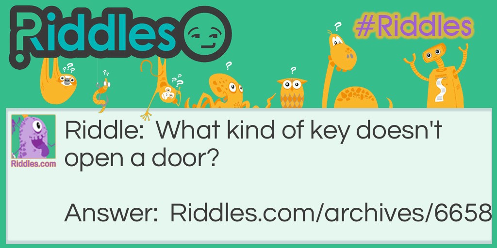 the key Riddle Meme.