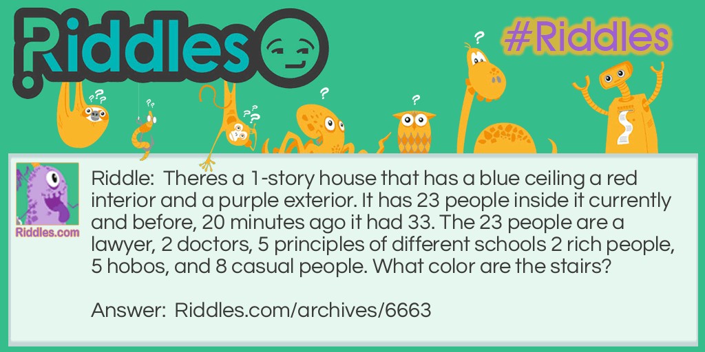 House Riddle Meme.