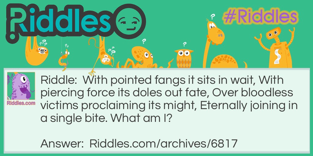 Dracula? Riddle Meme.
