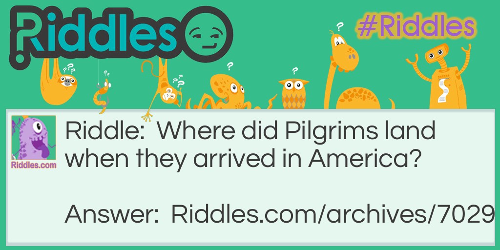 pilgrims Riddle Meme.