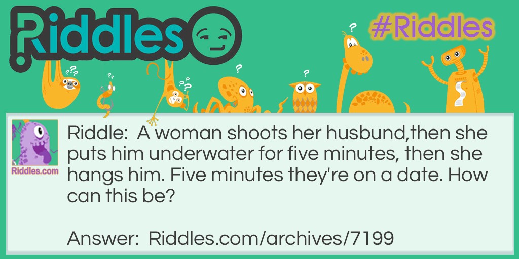 shoot Riddle Meme.