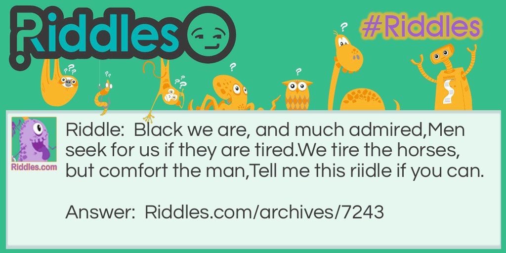 Black we are Riddle Meme.