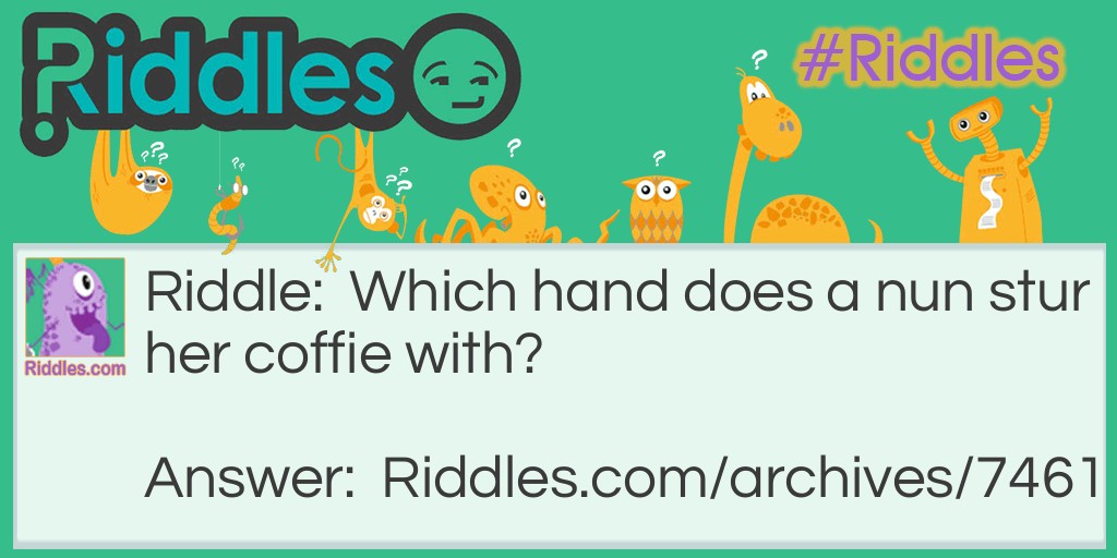 Which Hand? Riddle Meme.