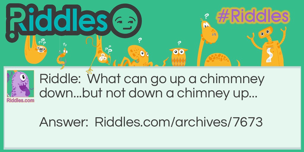 the chimmney Riddle Meme.