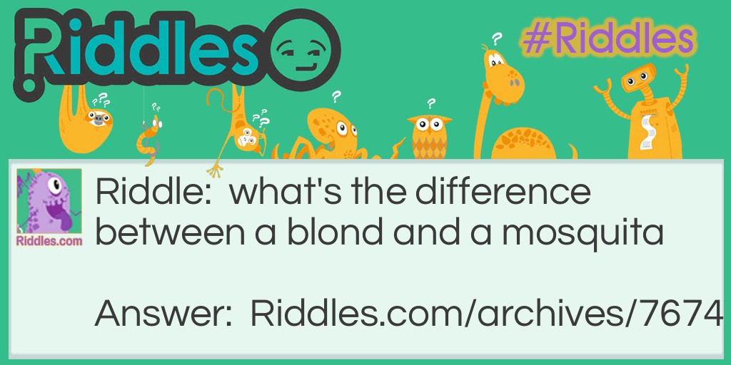 what's the difference Riddle Meme.