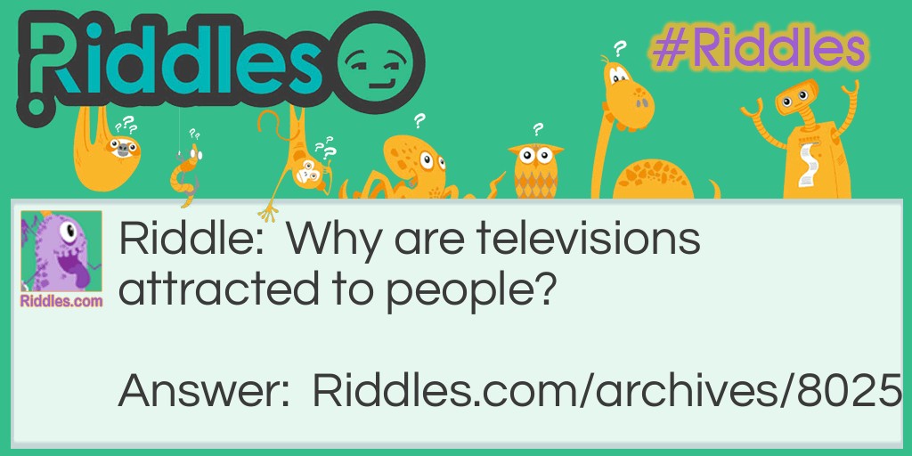 Tv humor Riddle Meme.