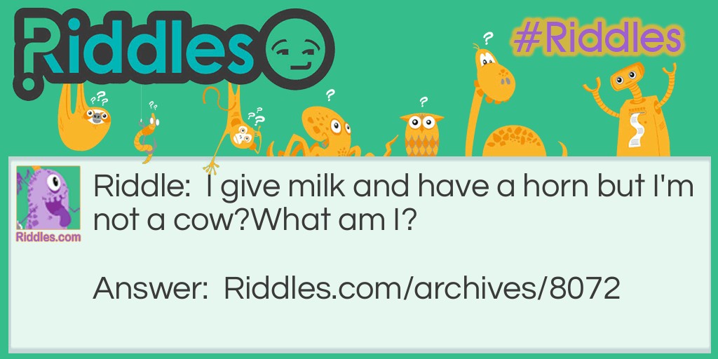 Moooo says the cow Riddle Meme.
