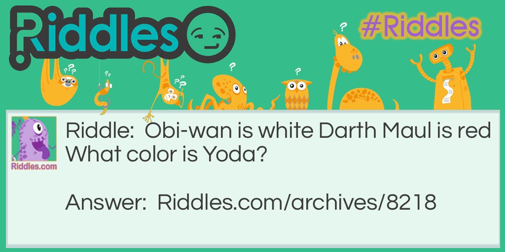 The star wars plan Riddle Meme.