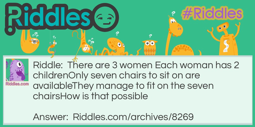 3 women Riddle Meme.