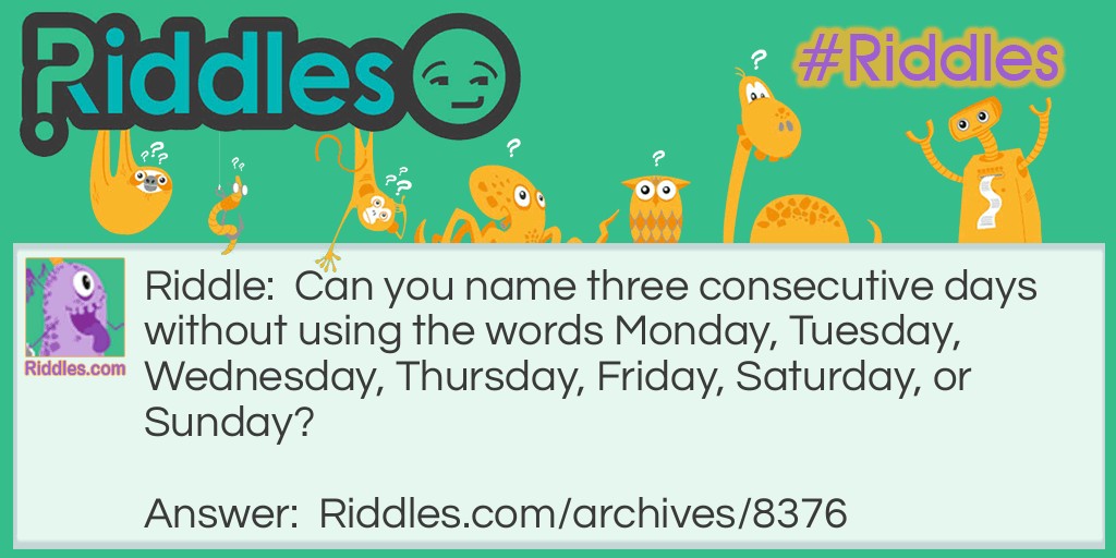  Riddle Meme.