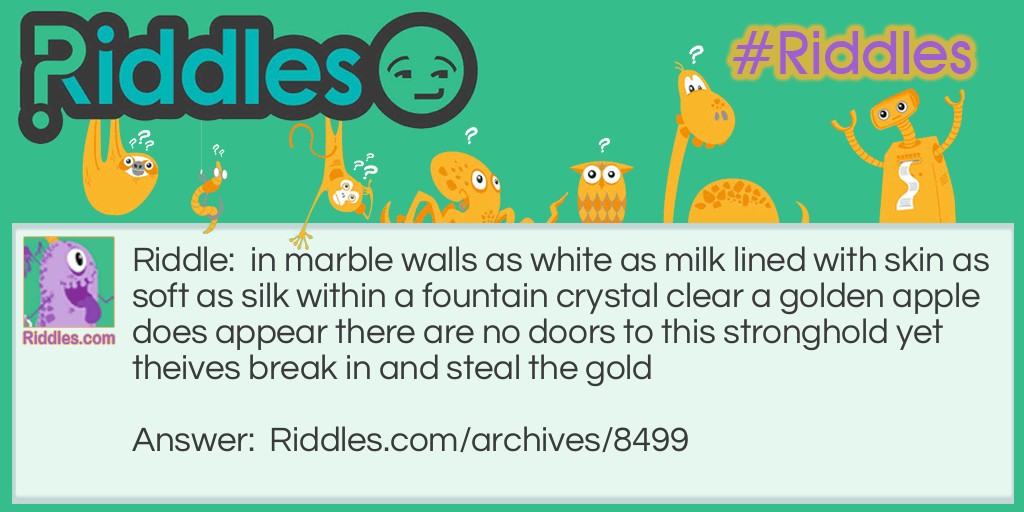 marble walls Riddle Meme.