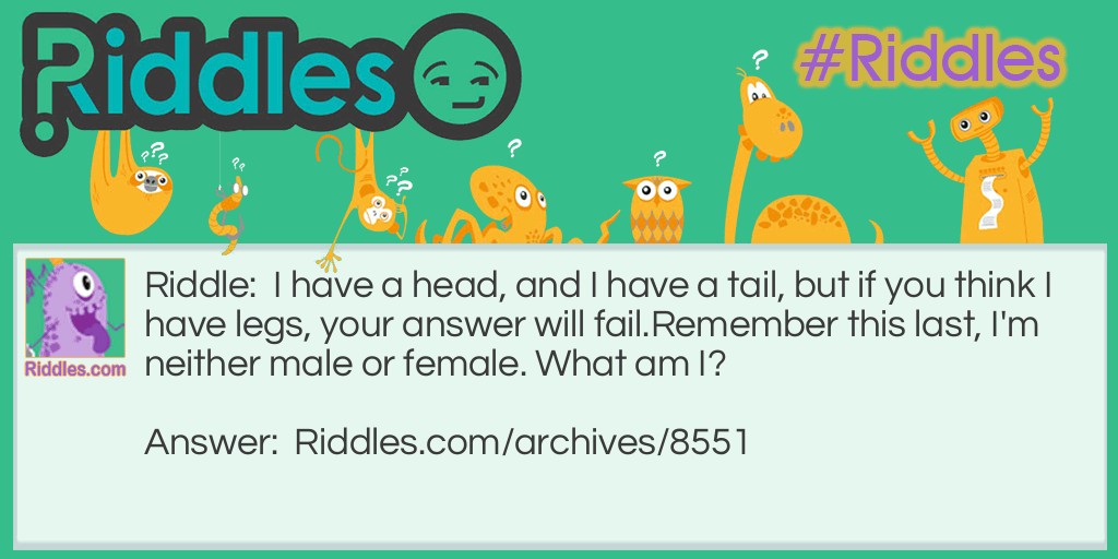 Where are my legs Riddle Meme.