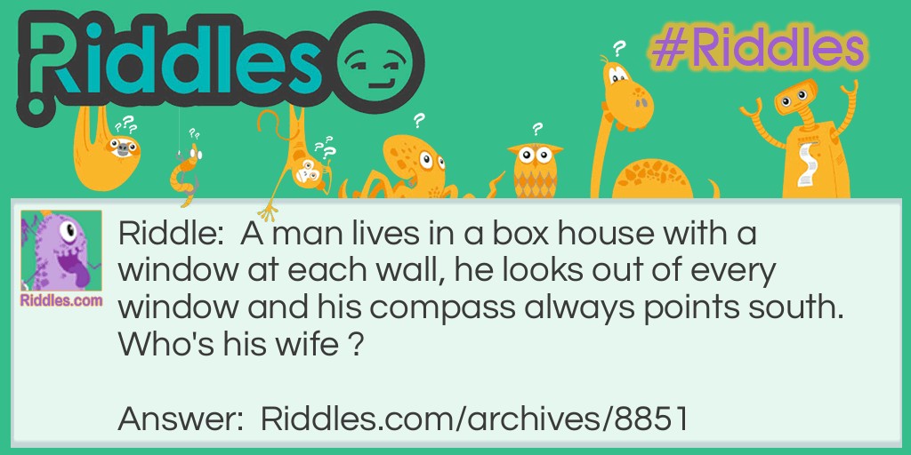 The Box house Riddle Meme.