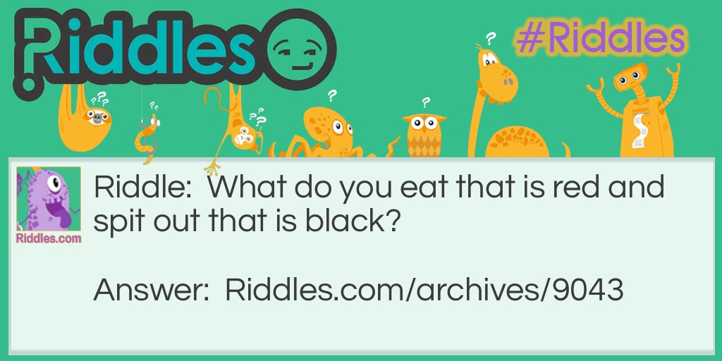 Black?!!! Riddle Meme.