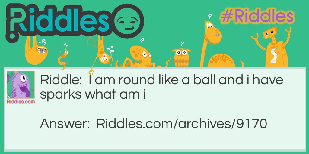 ball & sparks Riddle Meme.