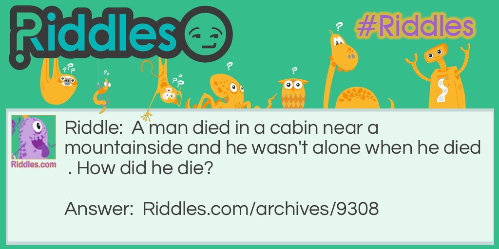 Cabin Death Riddle Meme.