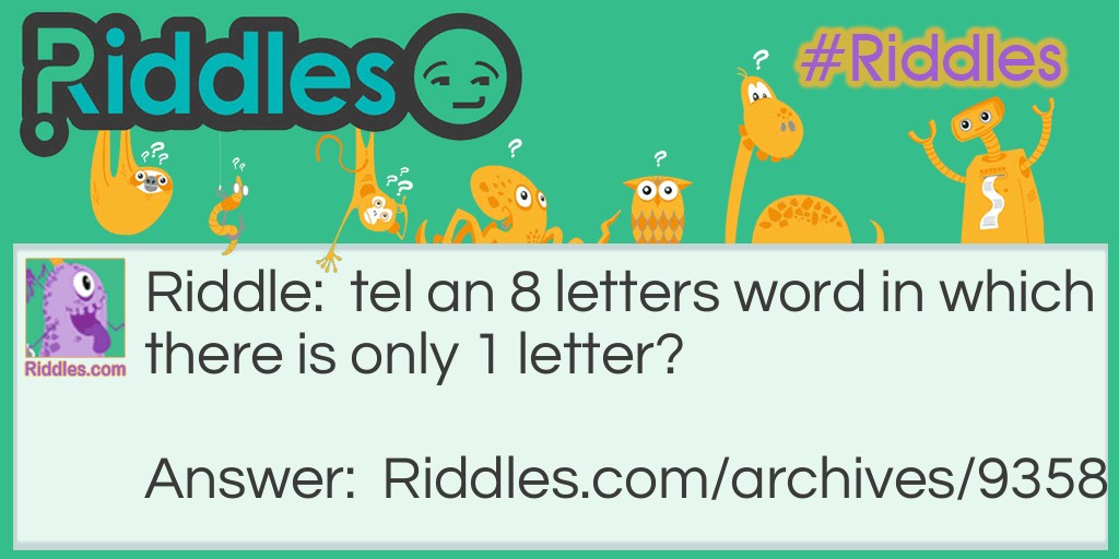letter Riddle Meme.