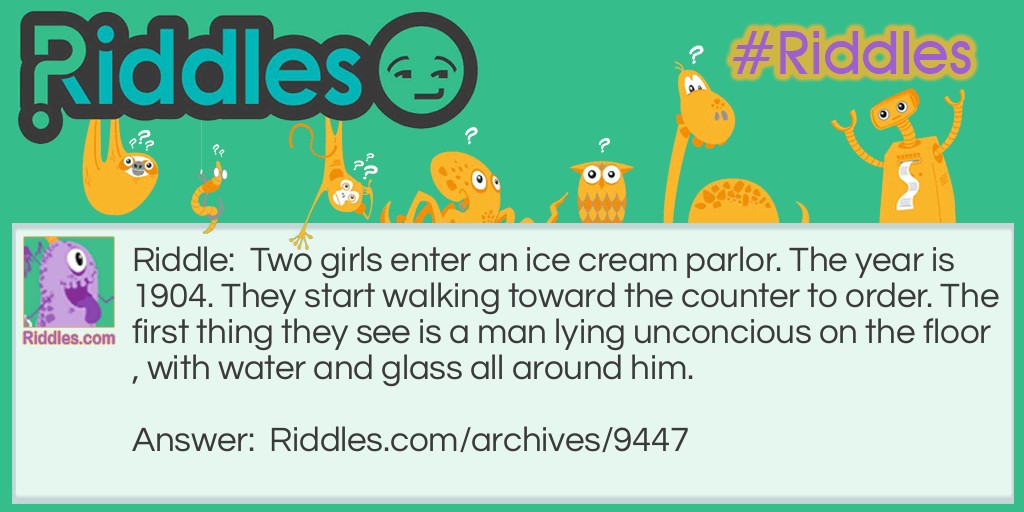 Ice Cream! Riddle Meme.