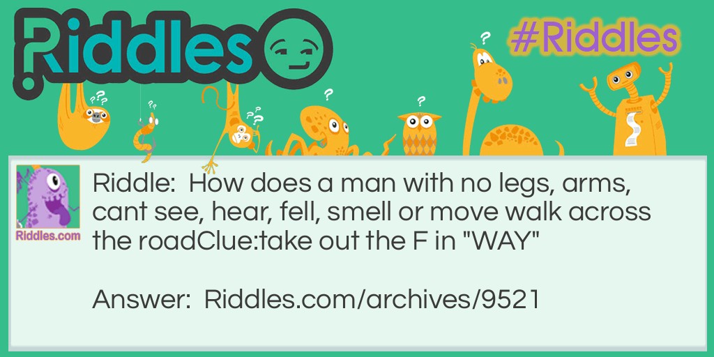 disabled street Riddle Meme.