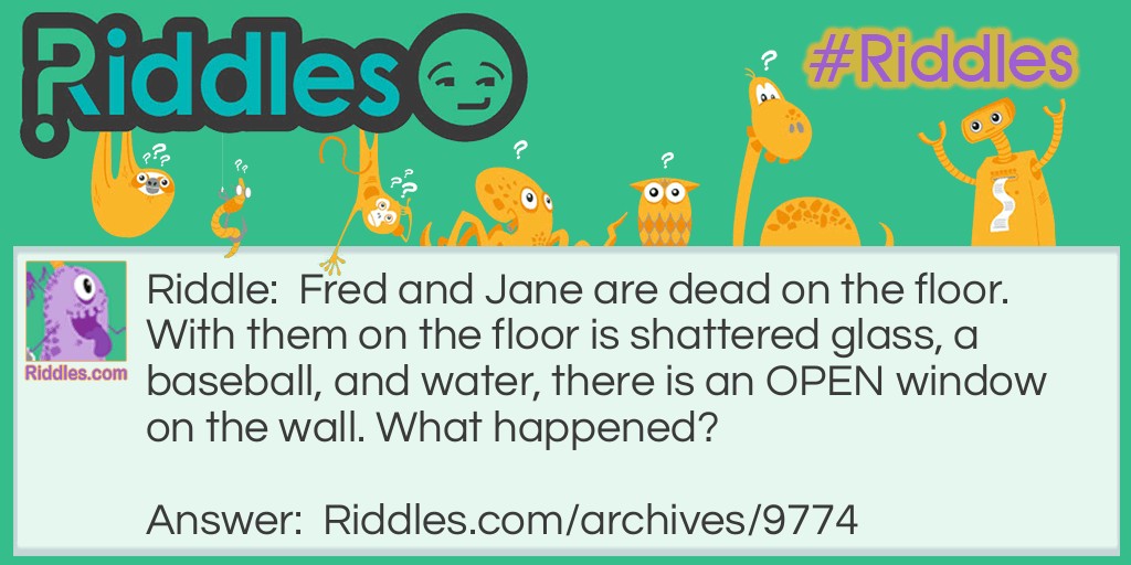 fred and jane Riddle Meme.