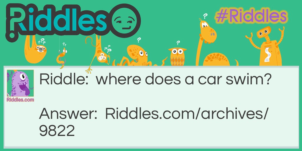 cars cars cars Riddle Meme.