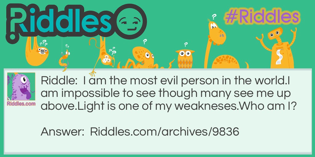 Mystery Man Riddle Meme.