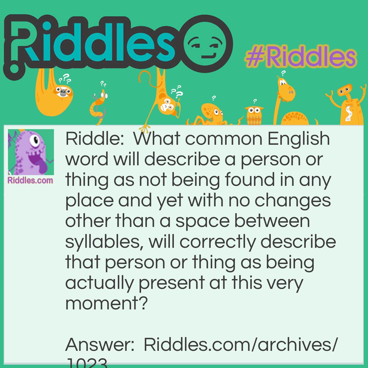 english grammar riddles with answers