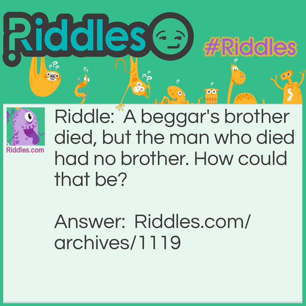 The Beggar | Riddles.com