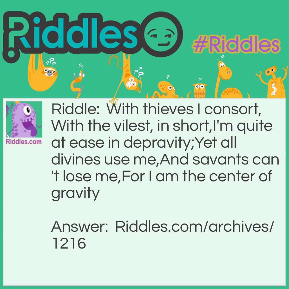 What Is The Center Of Gravity - Riddles.com