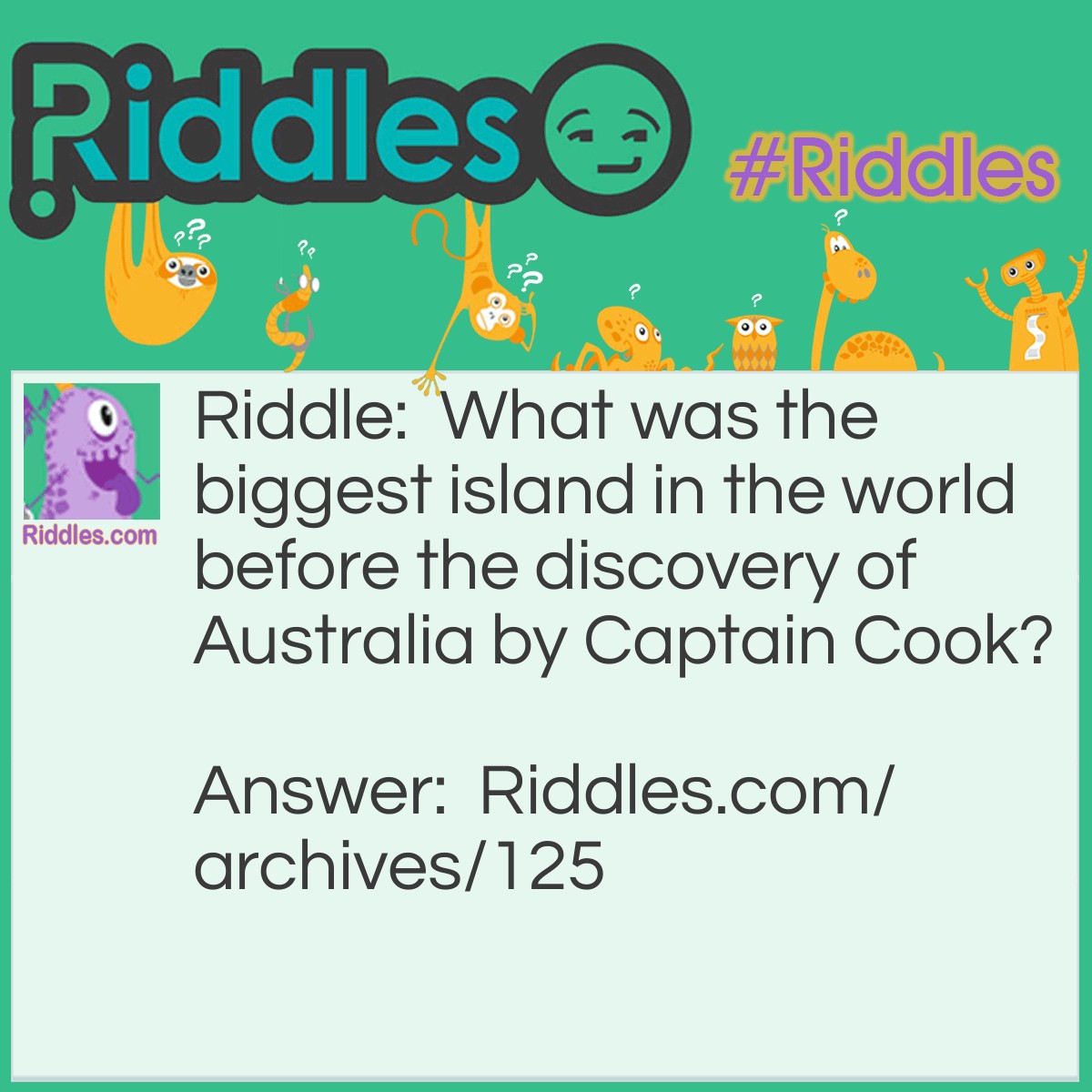 Largest Island - Riddles.com